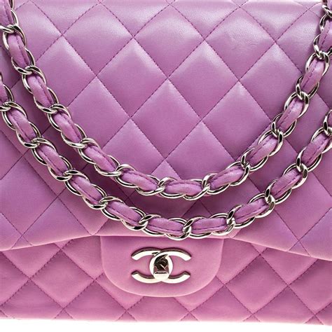 chanel bag lilac